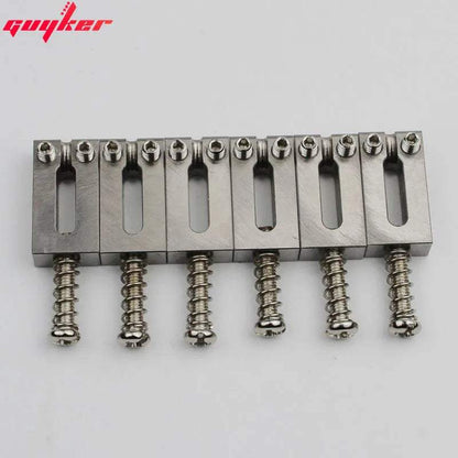 Titanium alloy Bridge Saddles Type Square 10.5MM For Stratocaster Tremolo Bridges Electric Guitar Tremolo Bridges