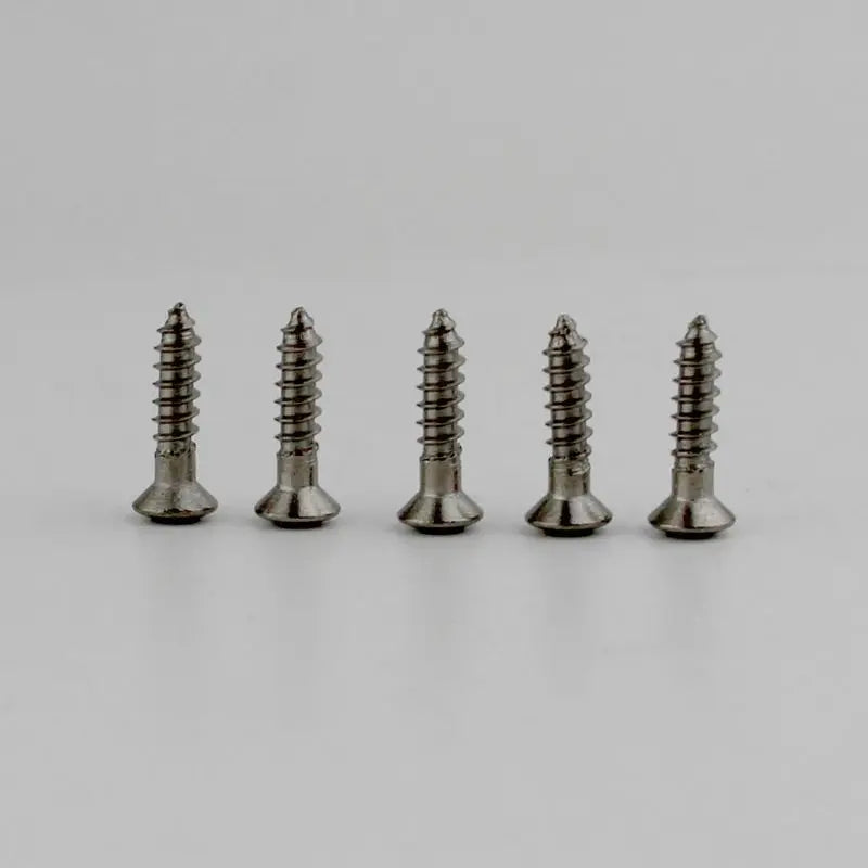 Titanium Alloy Guard Screws for ST/TL Electric Guitar & Bass Panels | Guyker