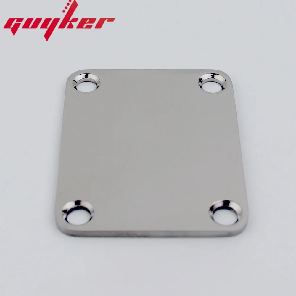 Titanium Alloy Neck Plate for Electric Guitar or Bass | Guyker
