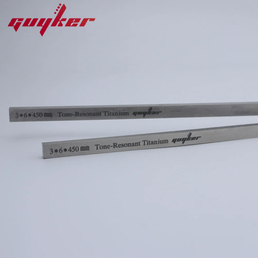 Titanium Neck Rods - Guitar Neck Stiffener for Strings Instruments | Guyker