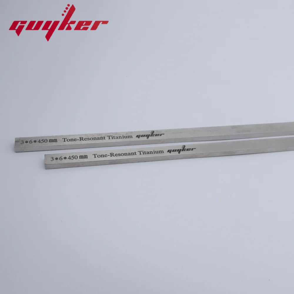 Titanium Neck Rods - Guitar Neck Stiffener for Strings Instruments | Guyker