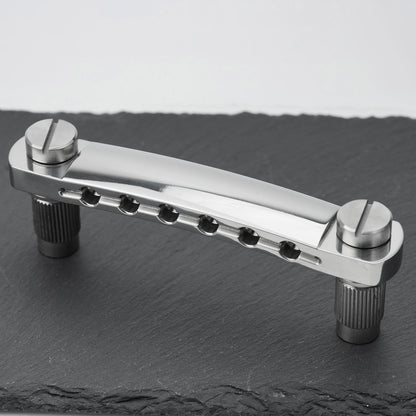 Titanium Tune-O-Matic Bridge Stop Bar Tailpiece with Anchors and Studs for LP SG Guitars | Guyker