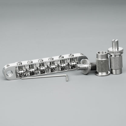 Titanium Tune-O-Matic Bridge & Tailpiece Set Guyker