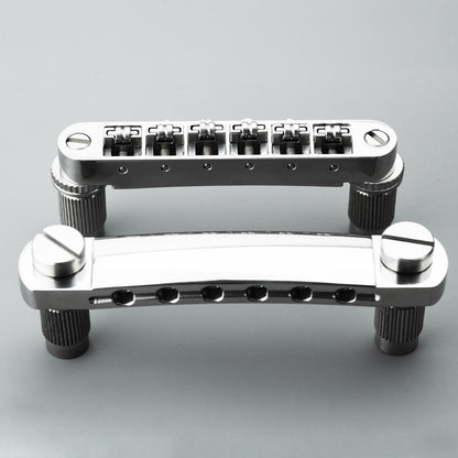 Titanium Tune-O-Matic Bridge & Tailpiece Set Guyker