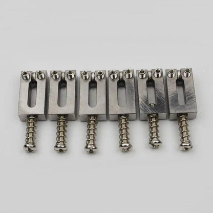 Titanium alloy Bridge Saddles Type Square 10.5MM For Stratocaster Tremolo Bridges Electric Guitar Tremolo Bridges