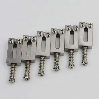 Titanium alloy Bridge Saddles Type Square 10.5MM For Stratocaster Tremolo Bridges Electric Guitar Tremolo Bridges