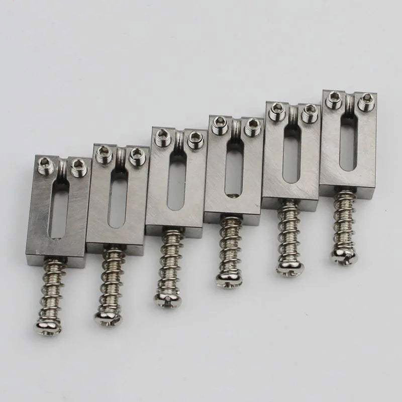 Titanium alloy Bridge Saddles Type Square 10.5MM For Stratocaster Tremolo Bridges Electric Guitar Tremolo Bridges