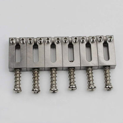 Titanium alloy Bridge Saddles Type Square 10.5MM For Stratocaster Tremolo Bridges Electric Guitar Tremolo Bridges