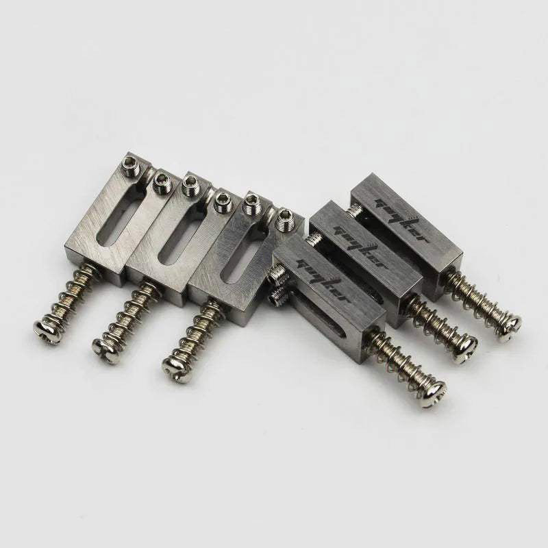 Titanium alloy Bridge Saddles Type Square 10.5MM For Stratocaster Tremolo Bridges Electric Guitar Tremolo Bridges