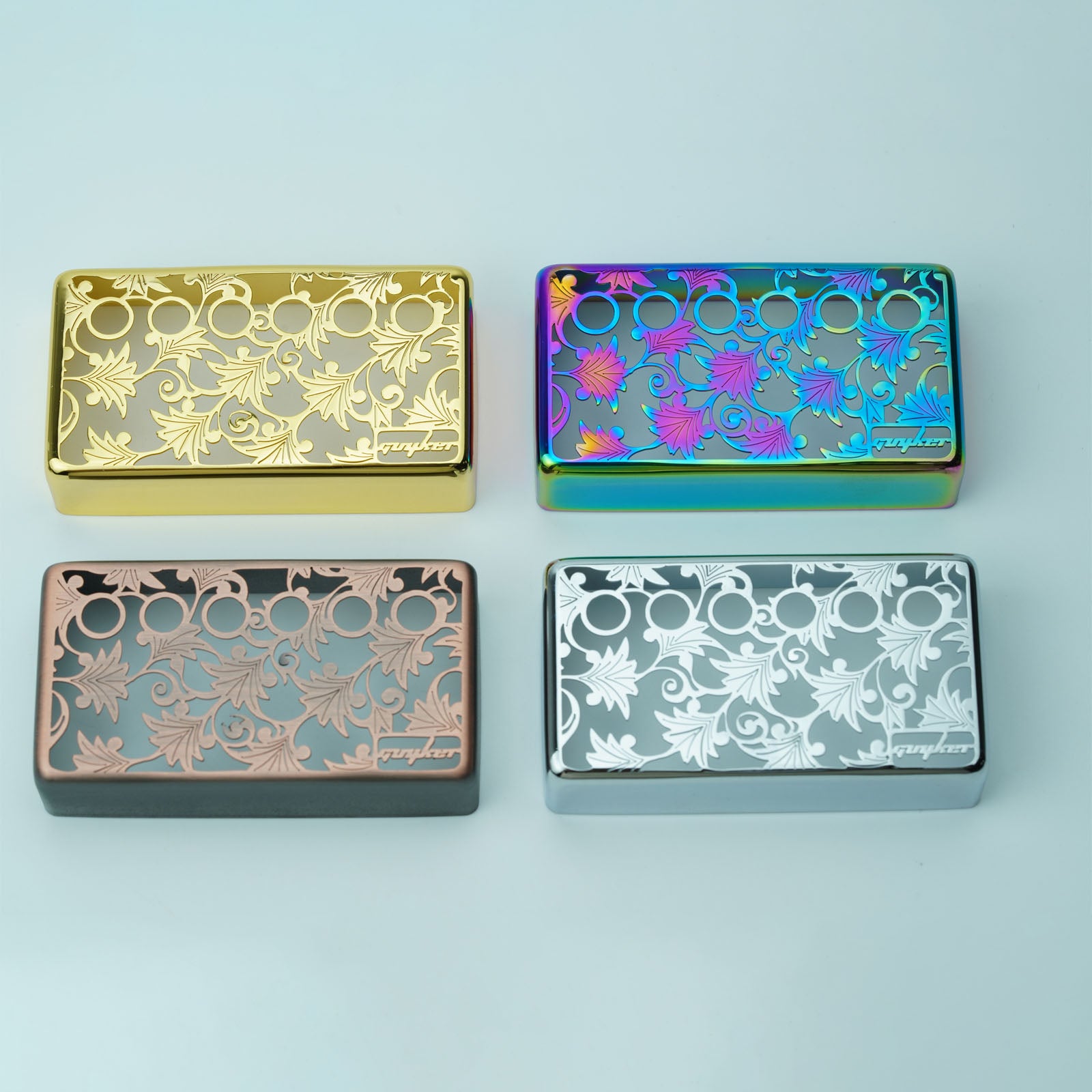 Tree Pattern Humbucker Pickup Covers Hollow Design | Guyker
