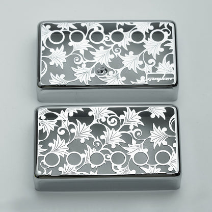 Tree Pattern Humbucker Pickup Covers Hollow Design | Guyker