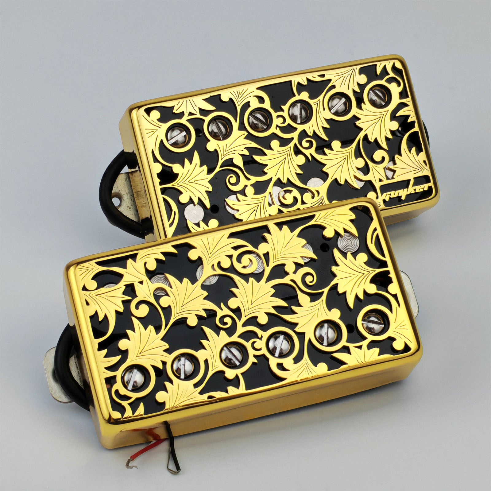 Tree Pattern Humbucker Pickup Covers Hollow Design | Guyker