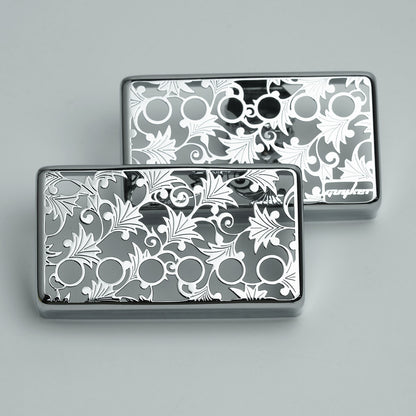 Tree Pattern Humbucker Pickup Covers Hollow Design | Guyker