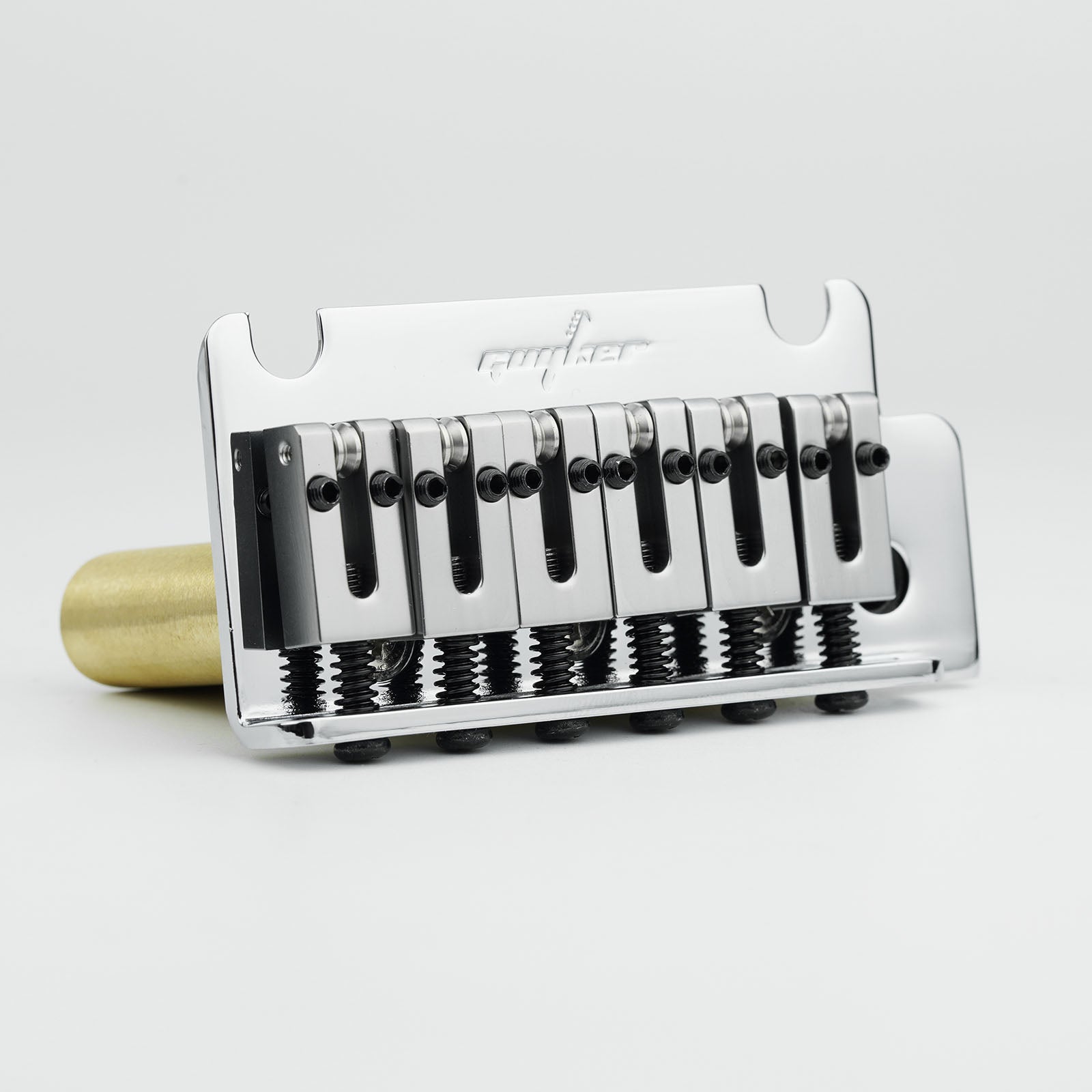 Tremolo Bridge Vintage Brass Saddles For ST 10.5mm String Space Guyker