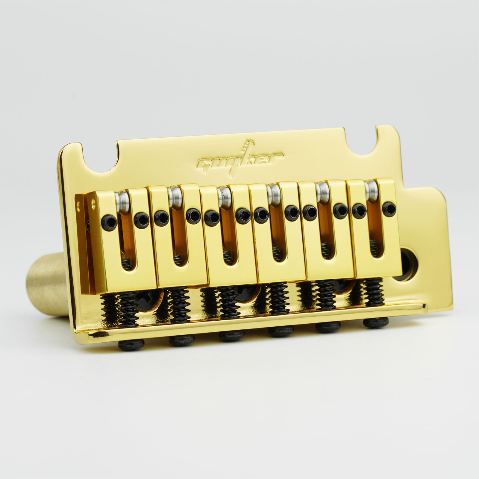 Tremolo Bridge Vintage Brass Saddles For ST 10.5mm String Space Guyker