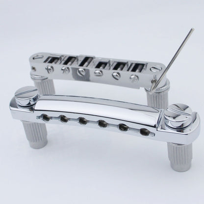 Tune-O-Matic Bridge Set – Zinc Alloy & Brass Saddles Guyker