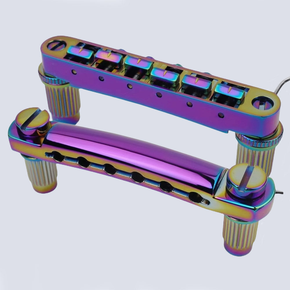 Tune-O-Matic Bridge Set – Zinc Alloy & Brass Saddles Guyker
