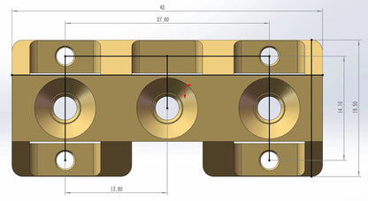 Tune-O-Matic Bridge with Stop Bar Tailpiece for LP and SG Guitars | Guyker