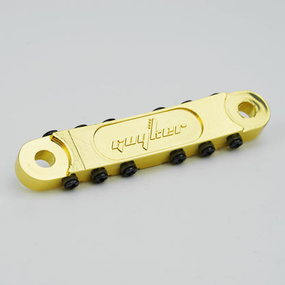 Tune-O-Matic Guitar Bridge 6 String 14 Inch Radius M8 Screws Guyker