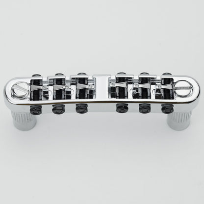 Tune-O-Matic Guitar Bridge 6 String 14 Inch Radius M8 Screws Guyker