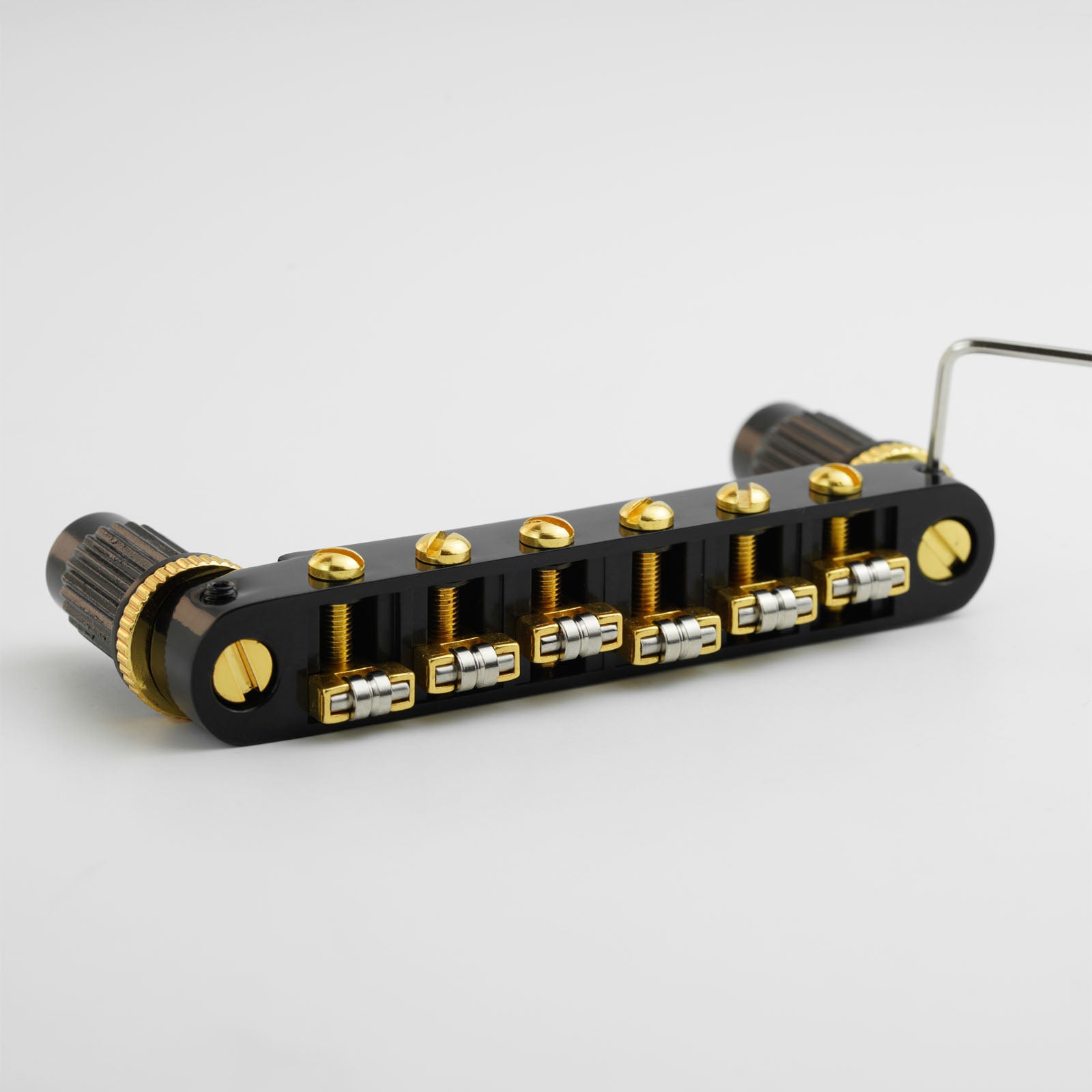 Tune-O-Matic Guitar Bridge – Roller Saddles for LP Guitars Guyker