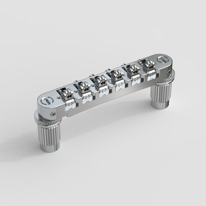 Tune-o-Matic Adjustable Roller Locking Bridge Zinc and Steel with M8 Screws Guyker