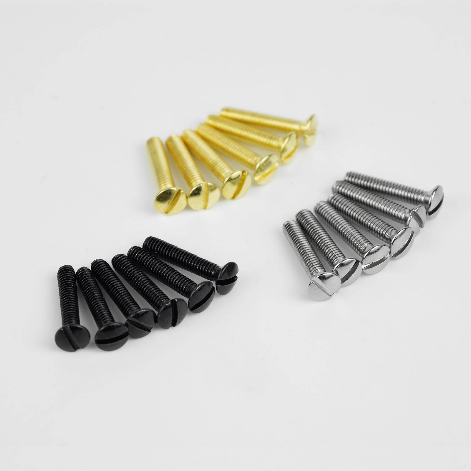 Guyker Button Screw M2.5 × 14mm Stainless Steel Guitar Tuner Button Screws
