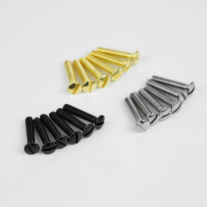 Guyker Button Screw M2.5 × 14mm Stainless Steel Guitar Tuner Button Screws