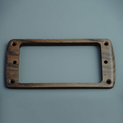 Wood Humbucker Pickup Rings – Curved Neck & Bridge Set | Guyker