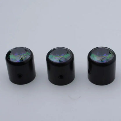 Wood Potentiometer Control Knob Set with Inlay Dia. 6mm for Guitar & Bass | Guyker