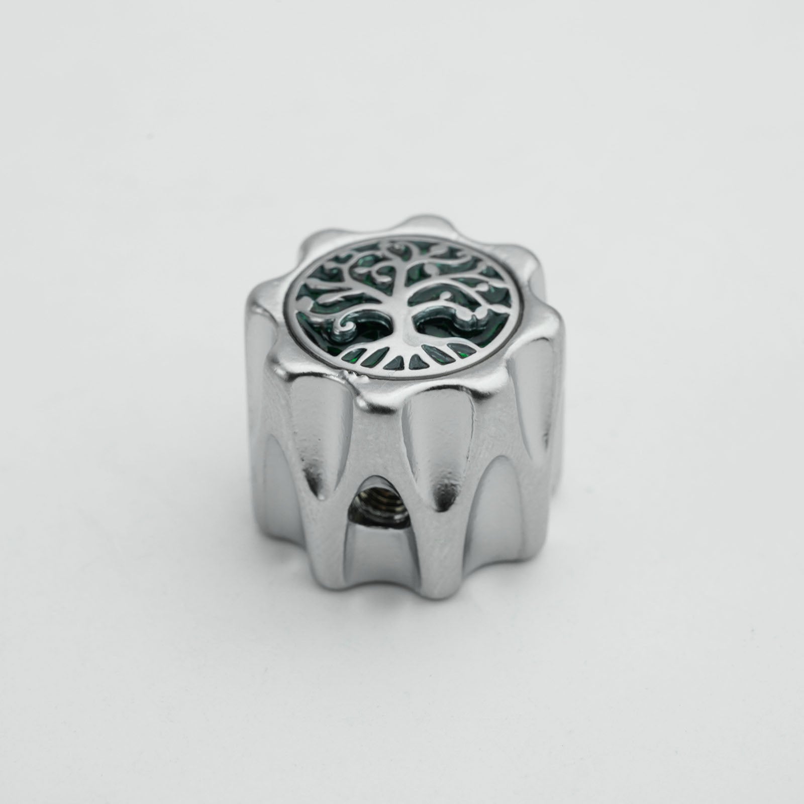 Zinc Alloy Control Knobs with Tree of Life Top Dia. 6.3mm for Electric Guitar & Bass | Guyker