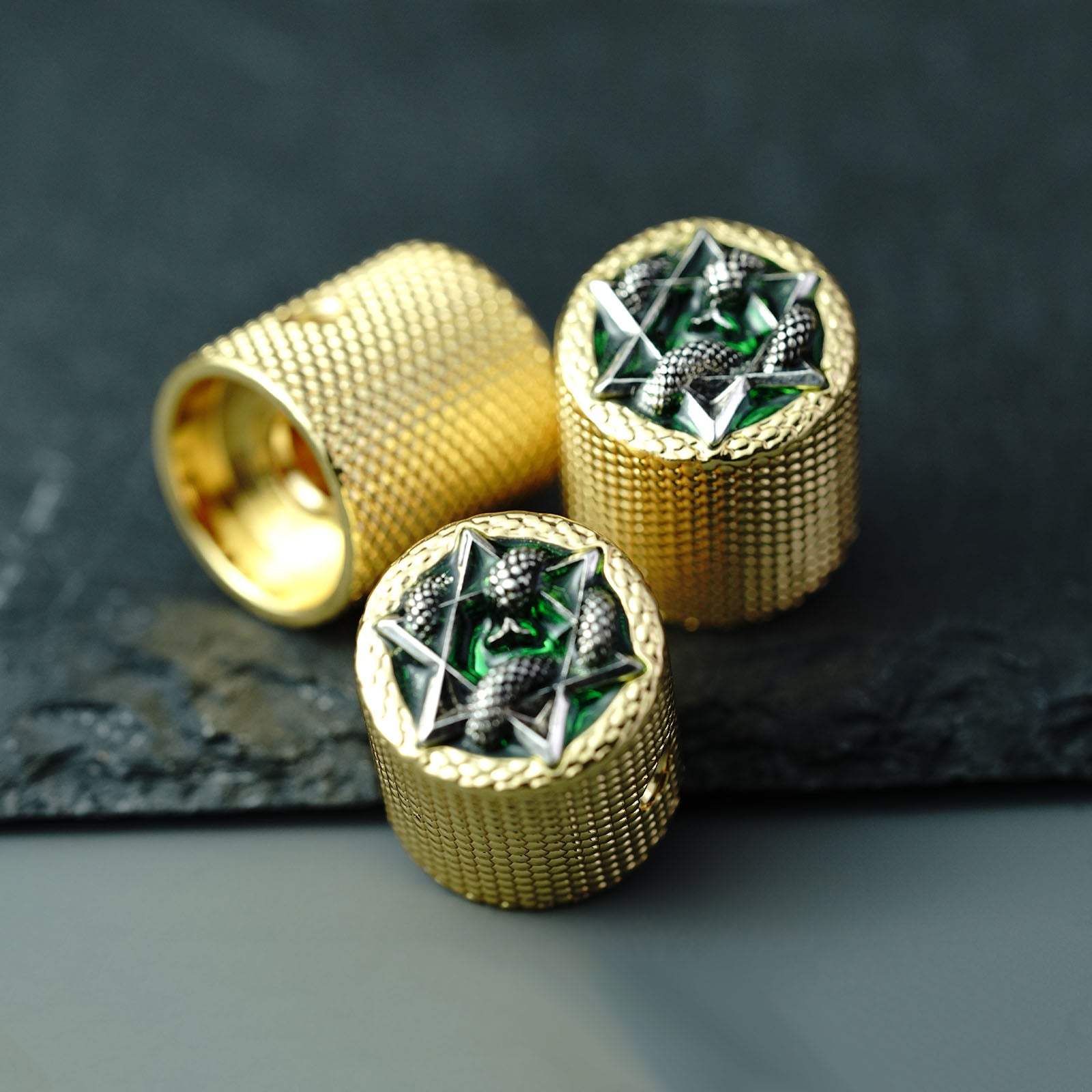 Zinc Alloy Guitar Potentiometer Control Knob Dia. 6mm | Guyker