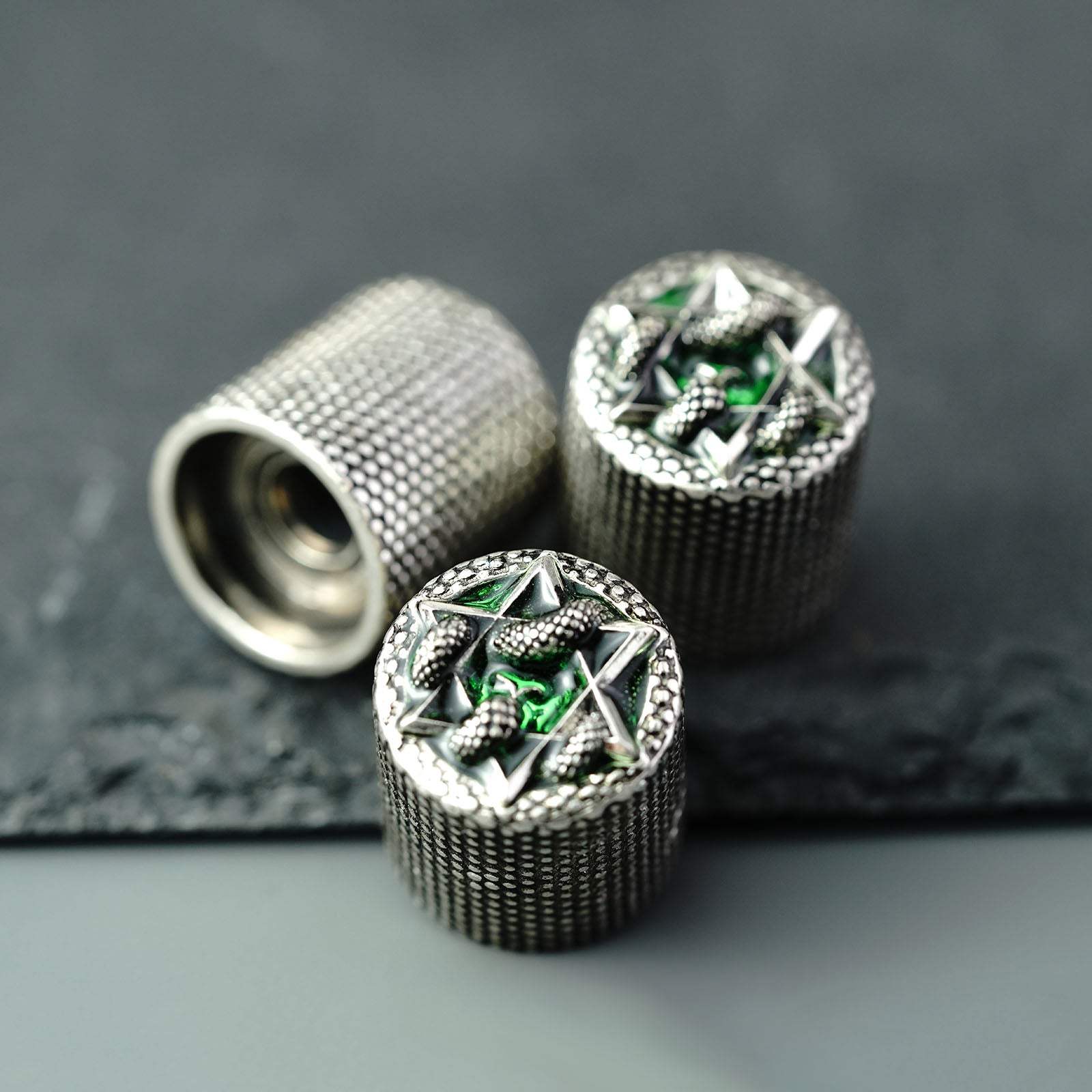 Zinc Alloy Guitar Potentiometer Control Knob Dia. 6mm | Guyker