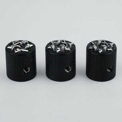 Zinc Alloy Guitar Potentiometer Control Knob Dia. 6mm | Guyker