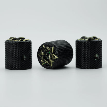 Zinc Alloy Guitar Potentiometer Control Knob Dia. 6mm | Guyker