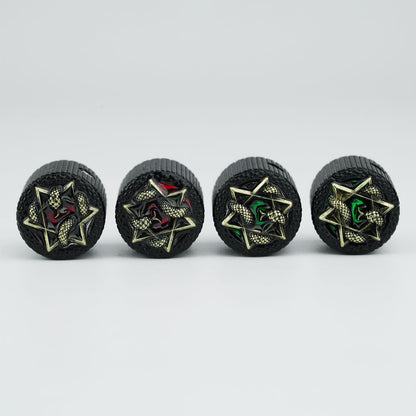 Zinc Alloy Guitar Potentiometer Control Knob Dia. 6mm | Guyker