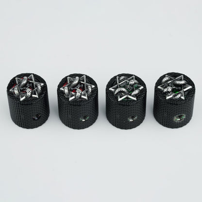 Zinc Alloy Guitar Potentiometer Control Knob Dia. 6mm | Guyker