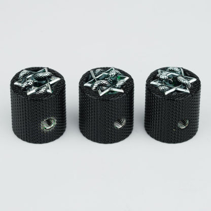 Zinc Alloy Guitar Potentiometer Control Knob Dia. 6mm | Guyker