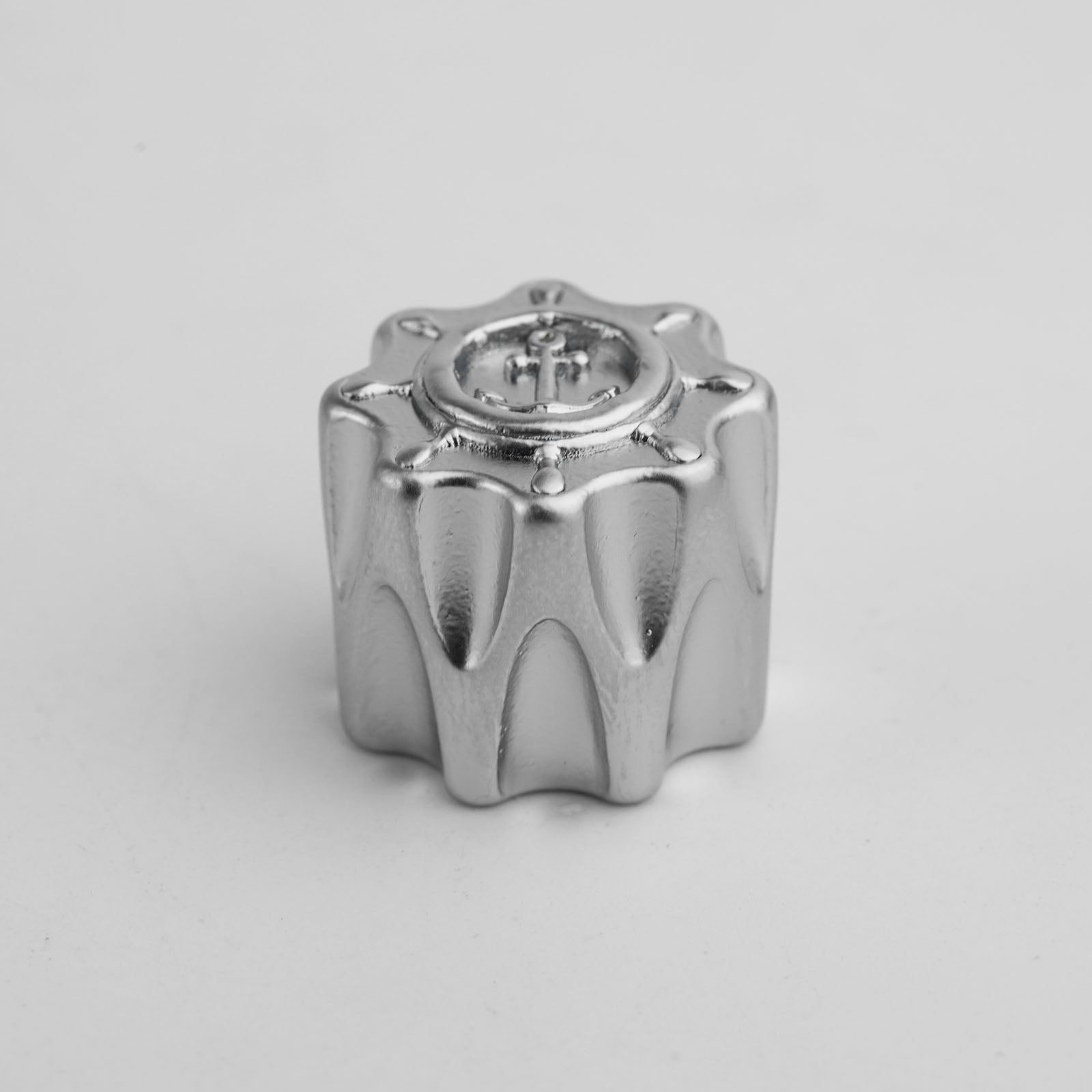 Zinc Alloy Knob with Ship Wheel Design – 6.3MM for Electric Guitar & Bass | Guyker