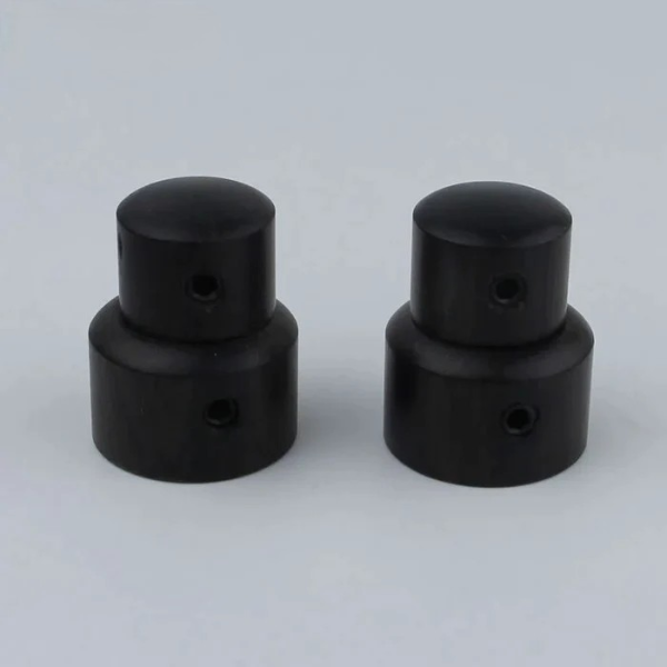 WK006 2 Pcs GUYKER Red sandalwood/Ebony Stacked Potentiometer Knob for Guitar Bass Accessories