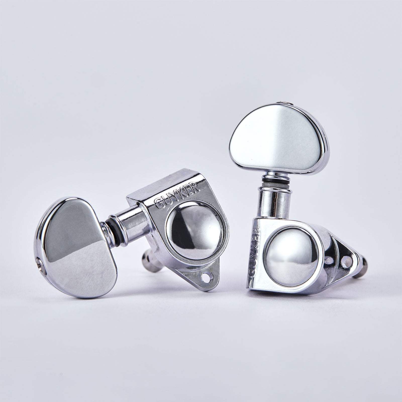 GK-102 Non Locking Guitar Machine Heads Tuning Key Pegs - Guyker