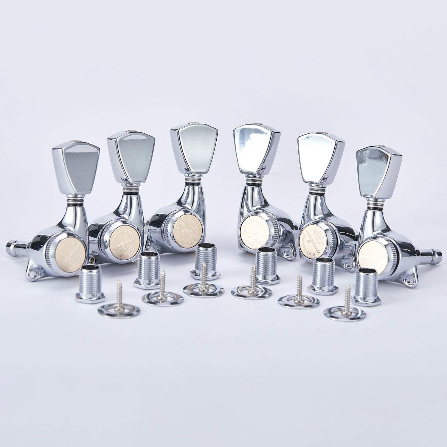 Guyker GK510D4SP Locking Tuners with 121 Gear Ratio for LP and SG El