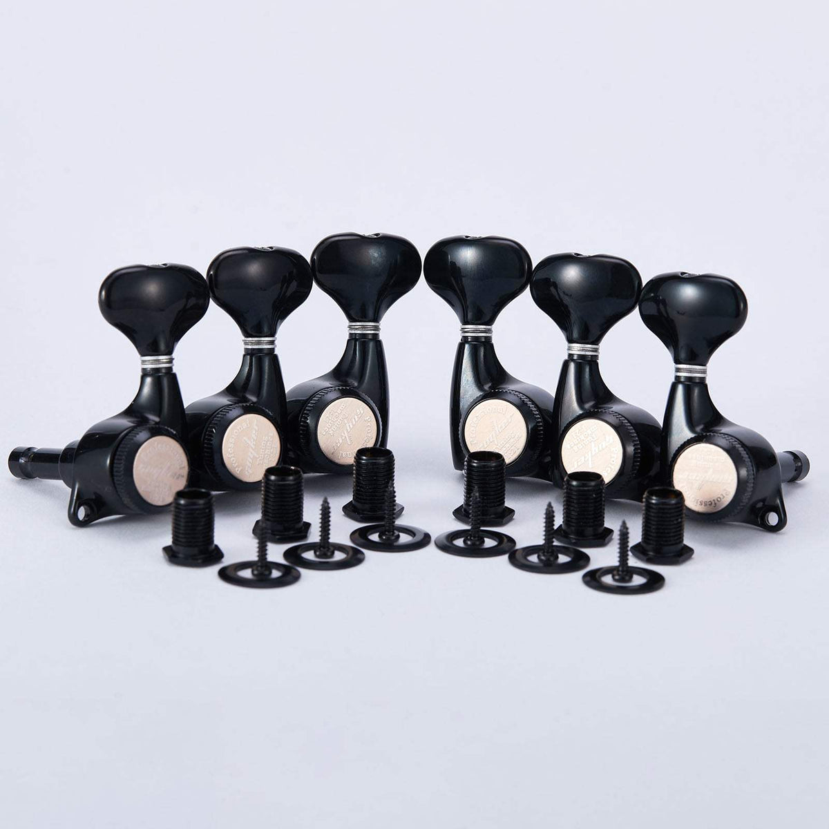 Guitar Locking Tuners On A Plate 3R-3L – Vintage Style Lock Guitar Locking Tuners On A Plate 3R-3L – Vintage Style Lock