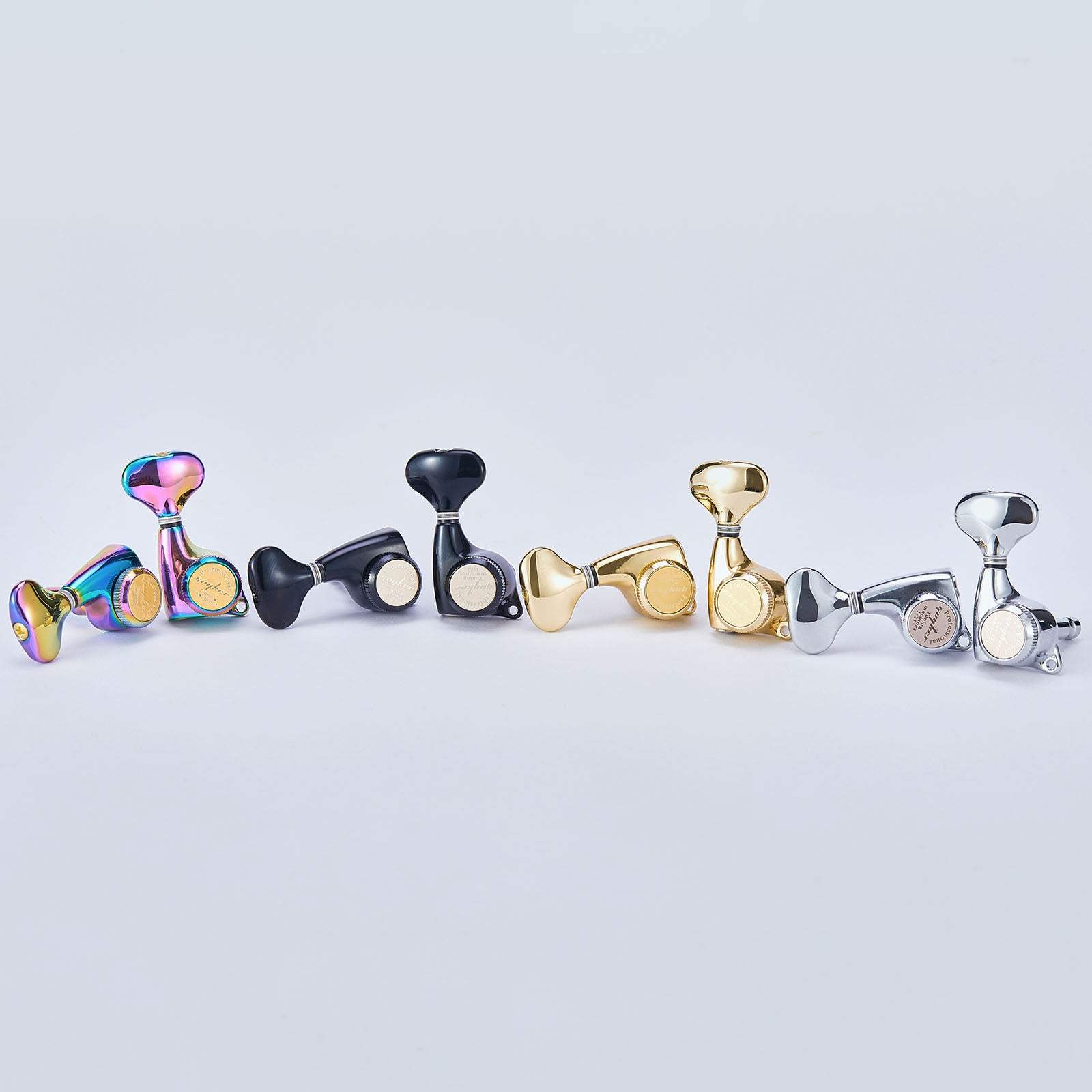 Locking Guitar Tuning Pegs Set 3R+3L 1:21 Ratio | Guyker