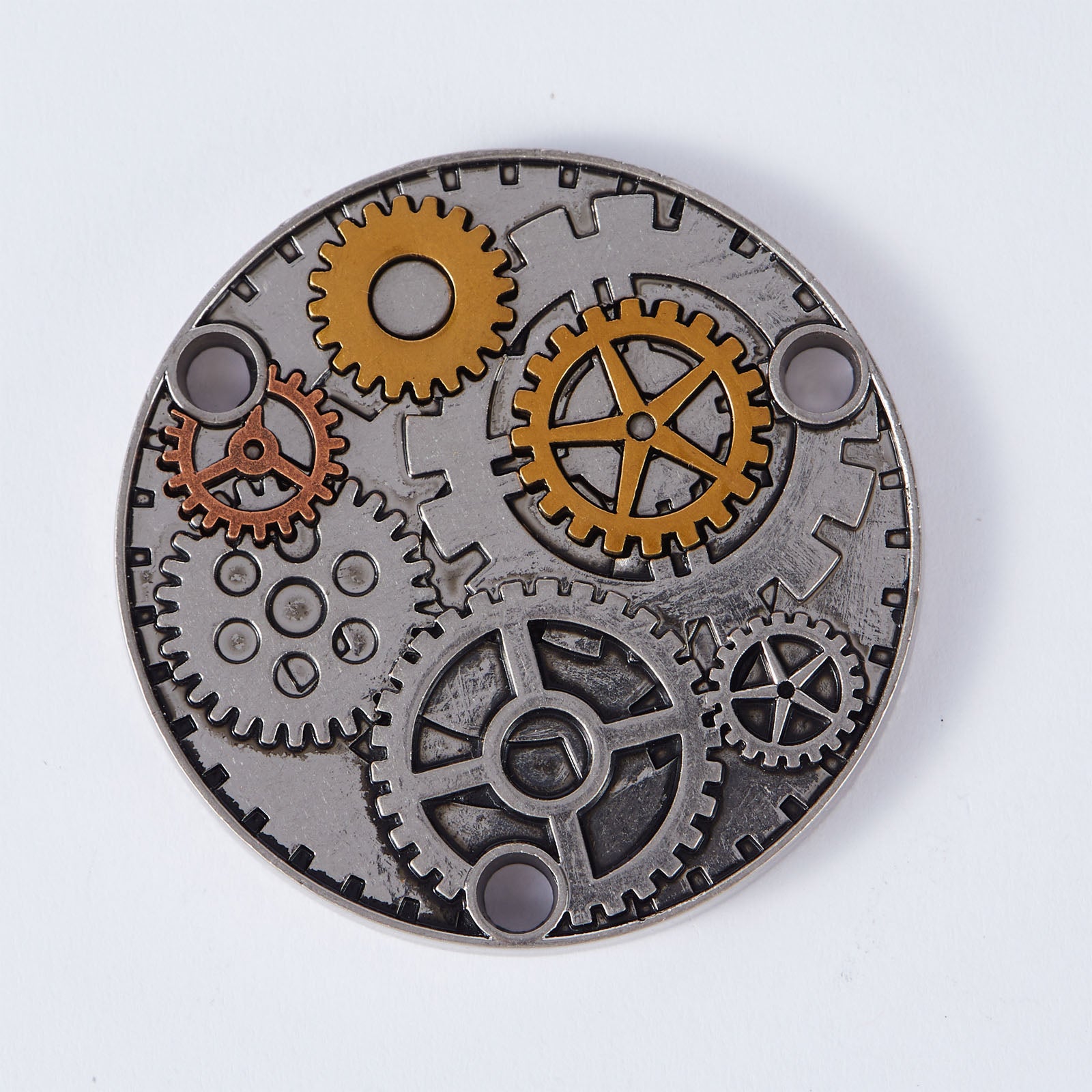 Guitar Back Cover Gear Pattern Metal Toggle Switch