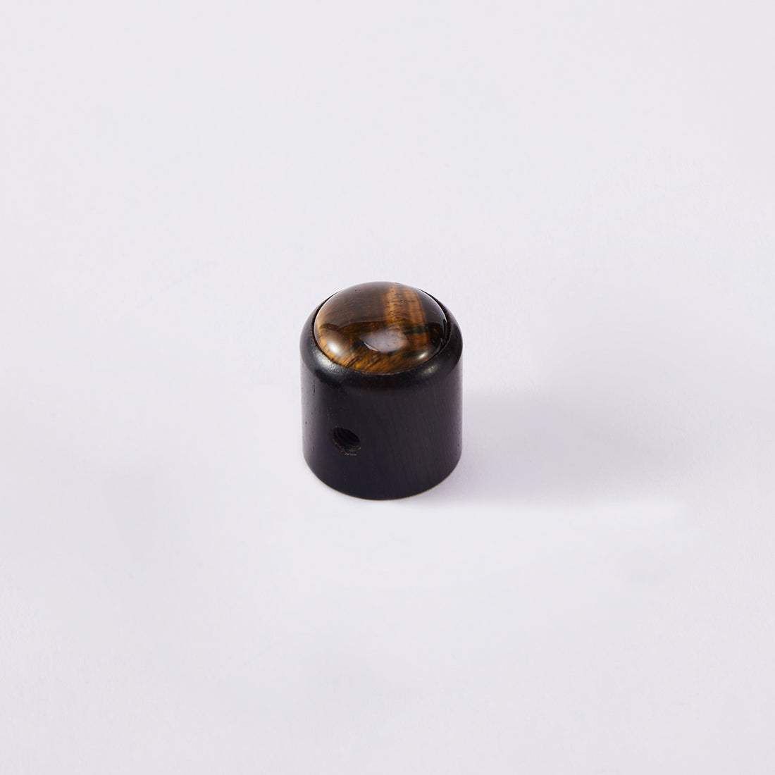 WK013 Guitar Bass Control Knobs with 6mm Dia. Natural Amethyst Stone Surface