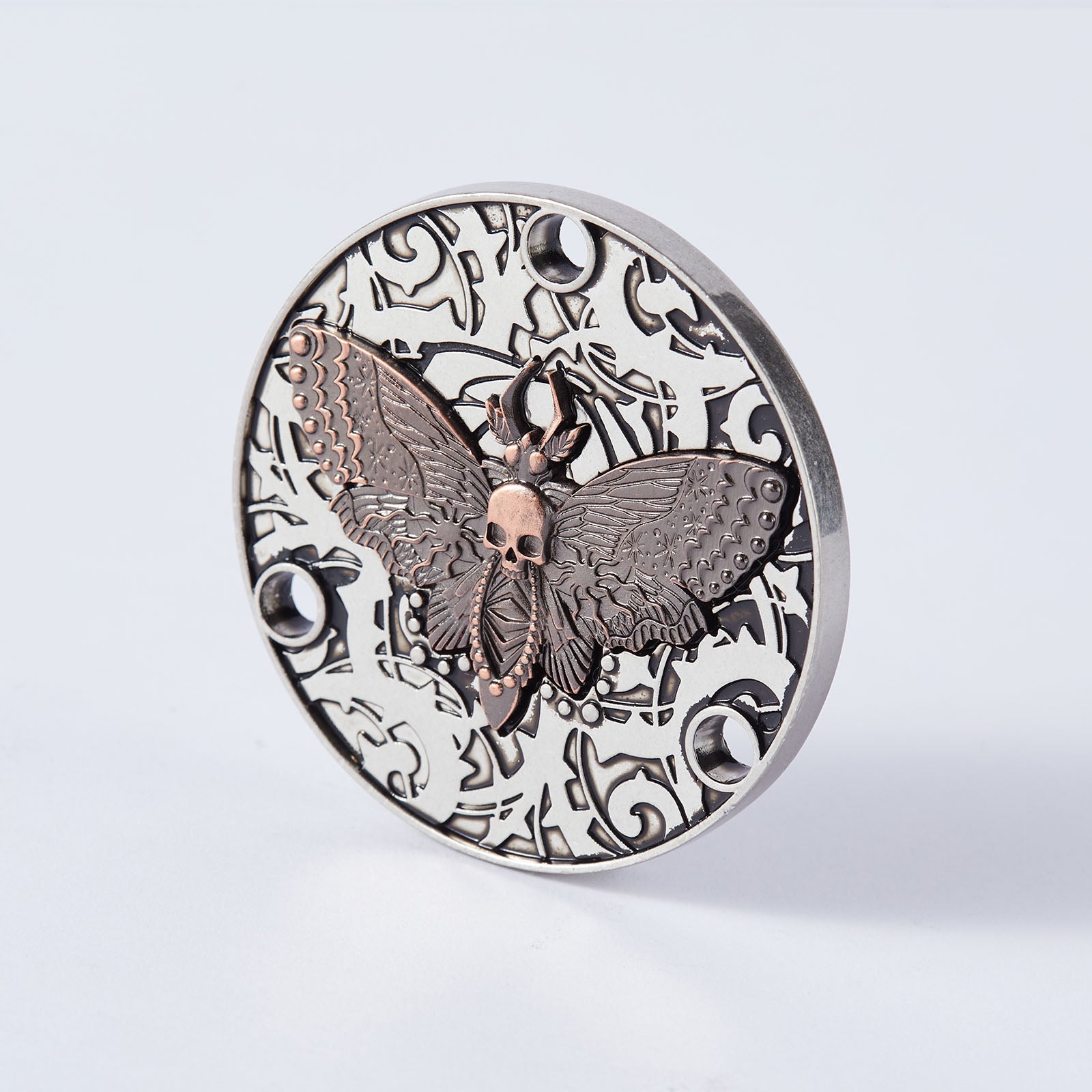 Guitar Toggle Switch Back Metal Cover Butterfly Skeleton Pattern
