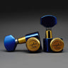 Blue + Gold + Blue Button / 6R (For Right-handed guitar)