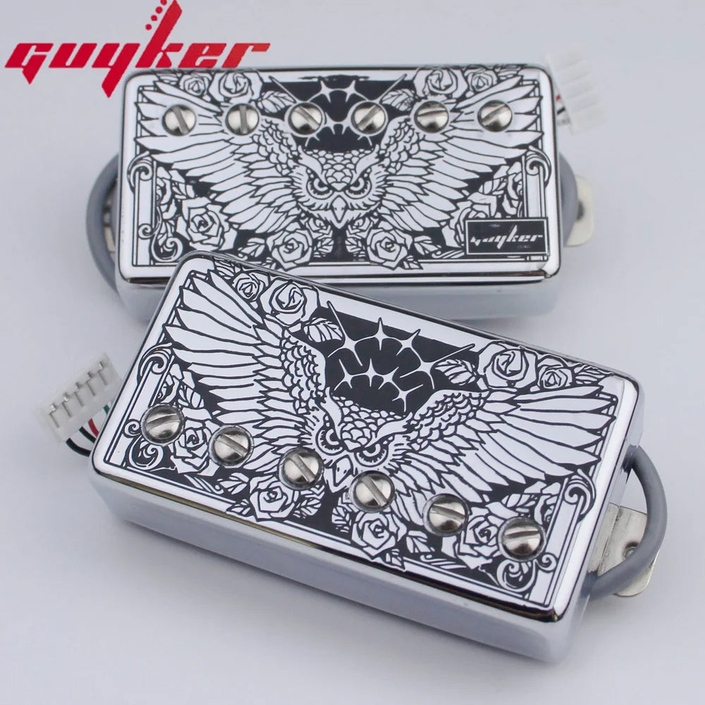 Guyker Alnico Humbucker Pickup For LP Guitar With Pickup Cover