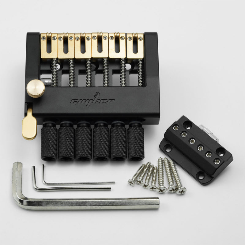 Guyker WTA001 CNC Headless Guitar Bridge for Electric Guitar - Drop D Function